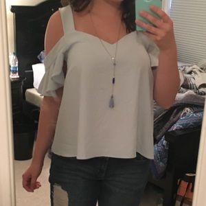 Off-the-shoulder top